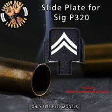 Corporal E4 Engrave Slide Plate for Sig p320