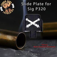 Field Artillery Crossed Cannons Engrave Slide Plate for Sig p320