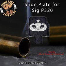 Senior Parachutist Badge Engrave Slide Plate for Sig p320