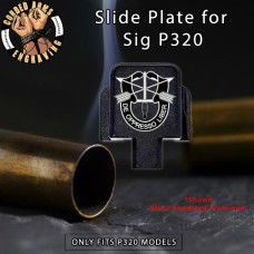 Special Forces Group Crest Engrave Slide Plate for Sig p320