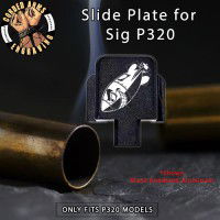 WW2 Shark Mouth Air Bomb Engrave Slide Plate for Sig p320