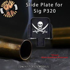 Calico Jack Engraved Slide Plate for Sig p320