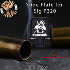 DeadPool Do U Love Me Engraved Slide Plate for Sig p320