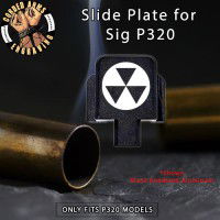 Fallout Engraved Slide Plate for Sig p320