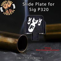 Incoming F-Bombs Engraved Slide Plate for Sig p320