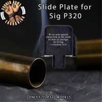 1 Corinthians 16:13 Engraved Slide Plate for Sig p320