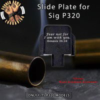 Genesis 26:24 Engraved Slide Plate for Sig p320