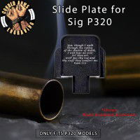 Psalm 23:4 Engraved Slide Plate for Sig p320