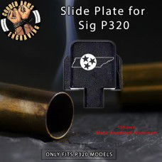 Tennessee Engraved Slide Plate for Sig p320