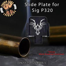 Dragon Engraved Slide Plate for Sig p320