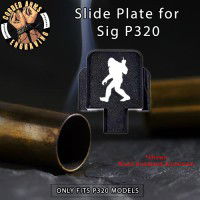 FU BigFoot Engraved Slide Plate for Sig p320