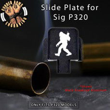 FU BigFoot Engraved Slide Plate for Sig p320