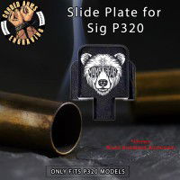 Mama Bear Engraved Slide Plate for Sig p320
