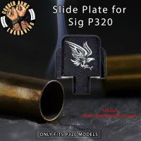Tribal Eagle Engraved Slide Plate for Sig p320