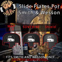 ATF Guy Engraved Slide Plate for Smith and Wesson