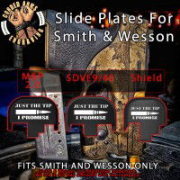 Just The Tip Engraved Slide Plate for Smith and Wesson