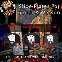 10th Mtn 2-22 Infantry ( Triple Deuce) Laser Engraved Slide Plate for Smith and Wesson