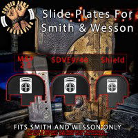 82nd Airborne Division Laser Engraved Slide Plate for Smith and Wesson