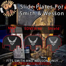 U.S. Air Force Laser Engraved Slide Plate for Smith and Wesson