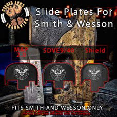 U.S. Army Logo #2 Laser Engraved Slide Plate for Smith and Wesson