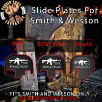 Boogyman Engraved Slide Plate for Smith and Wesson
