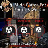 Fallout Engraved Slide Plate for Smith and Wesson