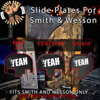 F Yeah! Engraved Slide Plate for Smith and Wesson