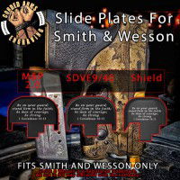1 Corinthians 16:13 Engraved Slide Plate for Smith and Wesson