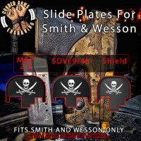 Calico Jack Engraved Slide Plate for Smith and Wesson