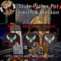 Phoenix Engraved Slide Plate for Smith and Wesson