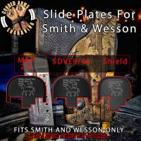 Sparkle Farts Engraved Slide Plate for Smith and Wesson