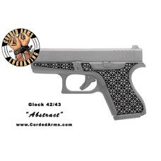 "Abstract" Custom Glock Stippling G42/43