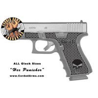 "Hex Punisher" Custom Glock Stippling