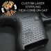 "Hexi-Comb" Custom Glock Stippling G42/43