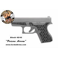 "Poison Arrow" Custom Glock Stippling G42/43