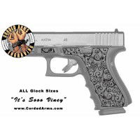 "It's Soo Viney" Custom Glock Stippling