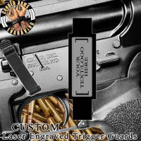 Custom Laser Engraved Trigger Guards