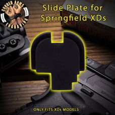 Blank Slide Plate for Springfield XD-S
