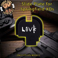 Love Slide Plate for Springfield XD-S