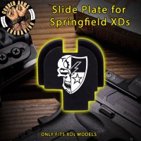 75th Ranger Reg with Skull Slide Plate for Springfield XD-S 75th Ranger Reg with Skull Slide Plate for Springfield XD-S