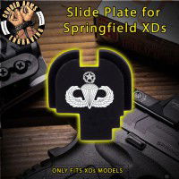 Master Parachutist Badge Slide Plate for Springfield XD-S