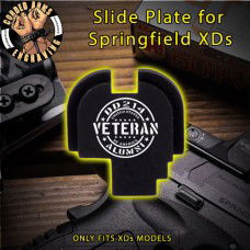 DD214 Alumni Slide Plate for Springfield XD-S