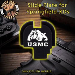 USMC Bulldog Slide Plate for Springfield XD-S