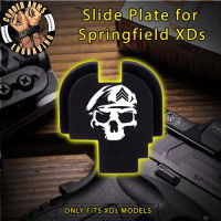 Sgt. Skull Slide Plate for Springfield XD-S