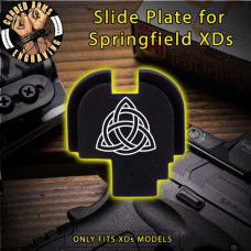 Celtic Trinity Knot Slide Plate for Springfield XD-S