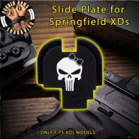 Punisher Girl Slide Plate for Springfield XD-S