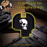 Sideview Skull Slide Plate for Springfield XD-S