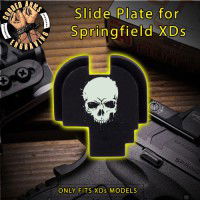 Skull 3 Slide Plate for Springfield XD-S
