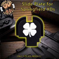 Lucky Clover Slide Plate for Springfield XD-S