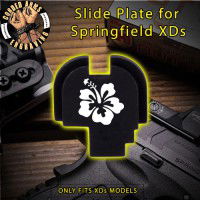 Hibiscus Slide Plate for Springfield XD-S